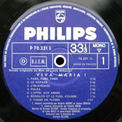 Viva Maria! Soundtrack (Georges Delerue) - cd-cartula