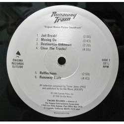 Runaway Train Soundtrack (Trevor Jones) - cd-cartula