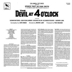 The Devil at 4 O'Clock Soundtrack (George Duning, Arthur Morton) - CD Trasero