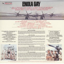Enola Gay Soundtrack (Maurice Jarre) - CD Trasero