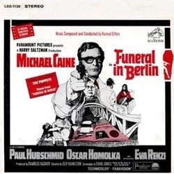 Funeral in Berlin Soundtrack (Conrad Elfers) - Cartula