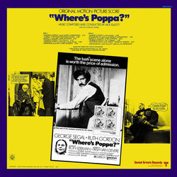 Where's Poppa? Soundtrack (Jack Elliott) - CD Trasero