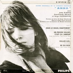 Anna Soundtrack (Serge Gainsbourg) - CD Trasero