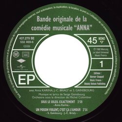 Anna Soundtrack (Serge Gainsbourg) - cd-cartula
