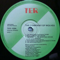 The Company of Wolves Soundtrack (George Fenton) - cd-cartula