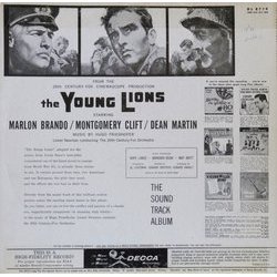 The Young Lions Soundtrack (Hugo Friedhofer) - CD Trasero