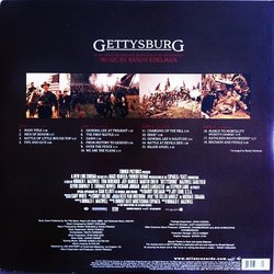 Gettysburg Soundtrack (Randy Edelman) - CD Trasero