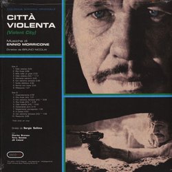 Citt Violenta Soundtrack (Ennio Morricone) - CD Trasero
