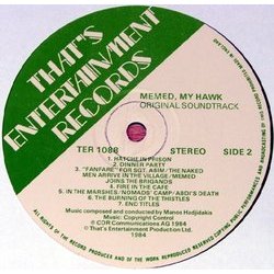 Memed My Hawk Soundtrack (Manos Hadjidakis) - cd-cartula