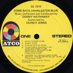 Come Back Charleston Blue Soundtrack (Donny Hathaway) - cd-cartula