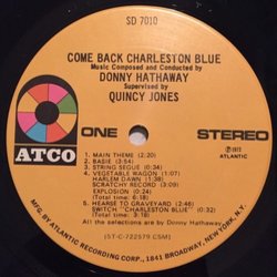 Come Back Charleston Blue Soundtrack (Donny Hathaway) - cd-cartula