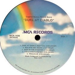 Duel at Diablo Soundtrack (Neal Hefti) - cd-cartula