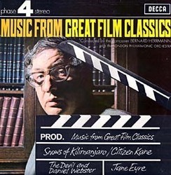 Music From Great Film Classics Soundtrack (Bernard Herrmann) - Cartula