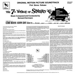 The 7th Voyage of Sinbad Soundtrack (Bernard Herrmann) - CD Trasero