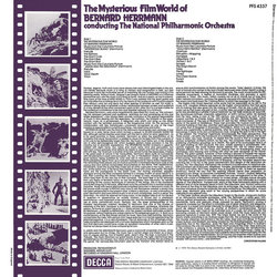 The Mysterious Film World of Bernard Herrmann Soundtrack (Bernard Herrmann) - CD Trasero
