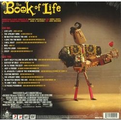 The Book of Life Soundtrack (Gustavo Santaolalla) - CD Trasero