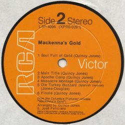 Mackenna's Gold Soundtrack (Jos Feliciano, Quincy Jones) - cd-cartula