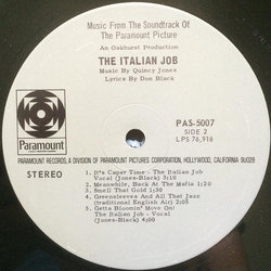 The Italian Job Soundtrack (Quincy Jones) - cd-cartula