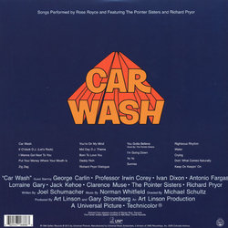 Car Wash Soundtrack (Various Artists, Norman Whitfield) - CD Trasero