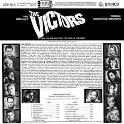The Victors Soundtrack (Sol Kaplan) - CD Trasero