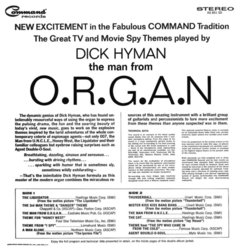 The Man From O.R.G.A.N. Soundtrack (Various Artists, Dick Hyman) - CD Trasero