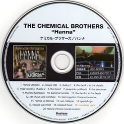 Hanna Soundtrack (The Chemical Brothers) - cd-cartula