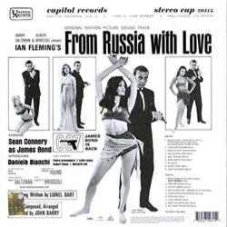 From Russia with Love Soundtrack (John Barry) - CD Trasero
