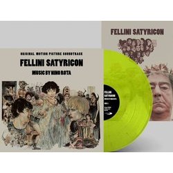Fellini Satyricon Soundtrack (Nino Rota) - cd-cartula