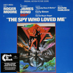 The Spy Who Loved Me Soundtrack (Marvin Hamlisch) - Cartula