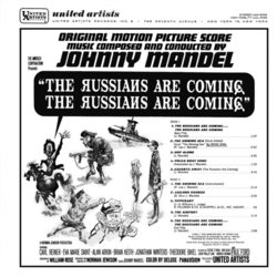 The Russians are Coming! The Russians are Coming! Soundtrack (Johnny Mandel) - CD Trasero