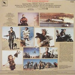 The Road Warrior Soundtrack (Brian May) - CD Trasero