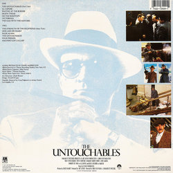 The Untouchables Soundtrack (Ennio Morricone) - CD Trasero