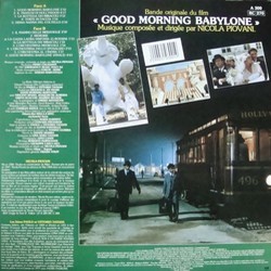 Good Morning Babylone Soundtrack (Nicola Piovani) - CD Trasero