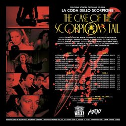 The Case Of The Scorpion's Tail Soundtrack (Bruno Nicolai) - CD Trasero