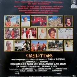 Clash of the Titans Soundtrack (Laurence Rosenthal) - cd-cartula