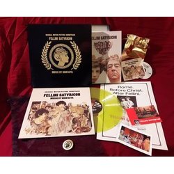 Fellini Satyricon Soundtrack (Nino Rota) - cd-cartula