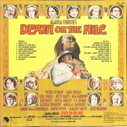 Death on the Nile Soundtrack (Nino Rota) - CD Trasero