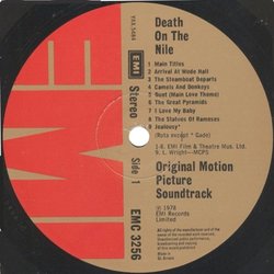 Death on the Nile Soundtrack (Nino Rota) - cd-cartula