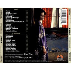 Panic / Fitzgerald Soundtrack (Brian Tyler) - CD Trasero
