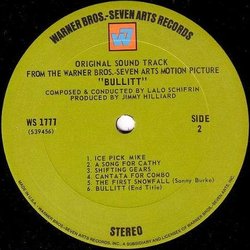 Bullitt Soundtrack (Lalo Schifrin) - cd-cartula