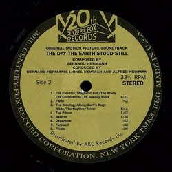 The Day the Earth Stood Still Soundtrack (Bernard Herrmann) - cd-cartula