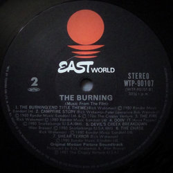 The Burning Soundtrack (Rick Wakeman) - cd-cartula