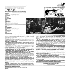 The Fox Soundtrack (Lalo Schifrin) - CD Trasero