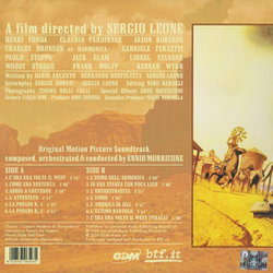 Once Upon A Time In The West Soundtrack (Ennio Morricone) - CD Trasero