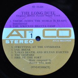 The Long Duel Soundtrack (John Scott) - cd-cartula