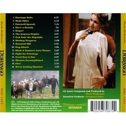 Durango Soundtrack (Mark McKenzie) - CD Trasero