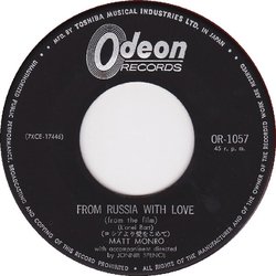 From Russia with Love Soundtrack (John Barry) - cd-cartula