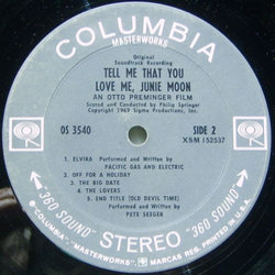 Tell Me That You Love Me, Junie Moon Soundtrack (Various Artists, Philip Springer) - cd-cartula