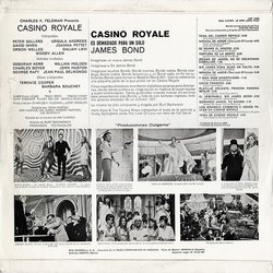 Casino Royale Soundtrack (Burt Bacharach) - CD Trasero