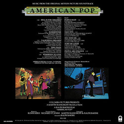 American Pop Soundtrack (Various Artists, Lee Holdridge) - CD Trasero
